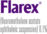 FLAREX® (fluorometholone acetate ophthalmic suspension) 0.1%